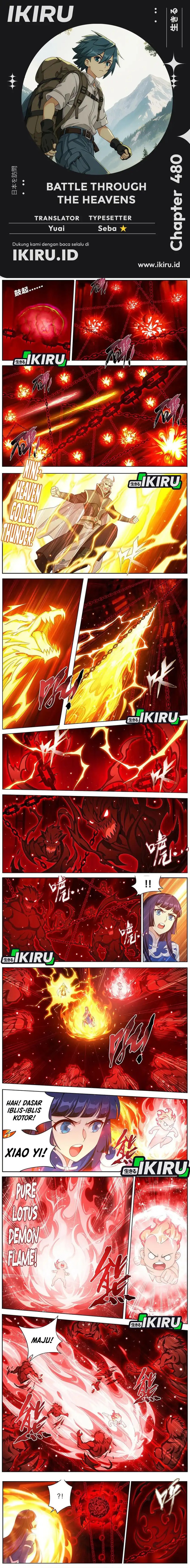 Battle Through the Heavens Chapter 480 Gambar 1